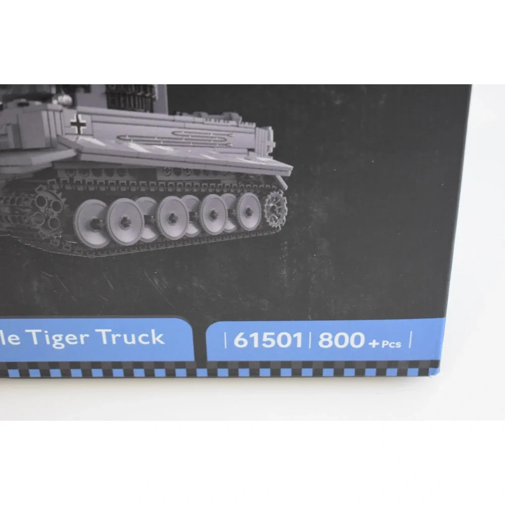 JMBricklayer 61501 RC Armoured Vehicle Tiger Tank Truck 800 Pieces New